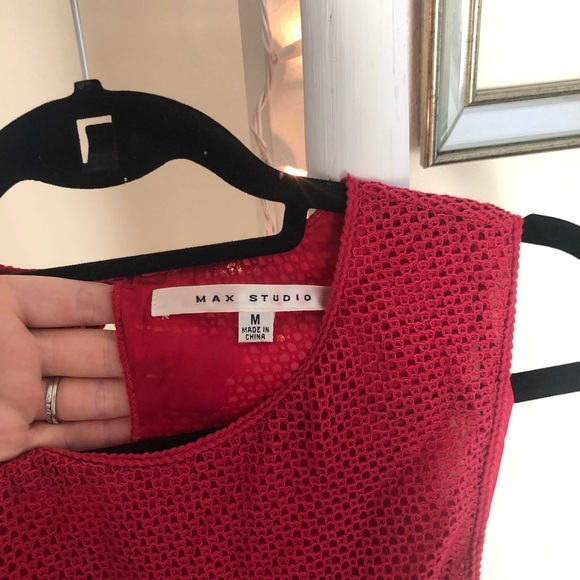 Red Lace Dress - Picture 5 of 5